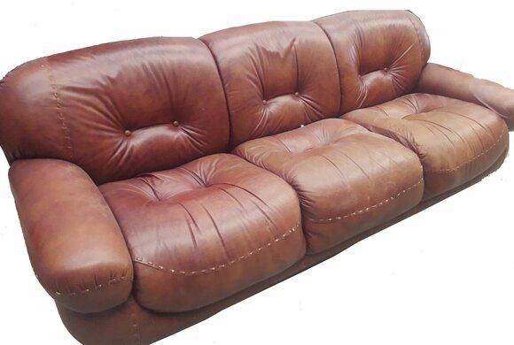 Chesterfield Klassischer Wohnlandschaft Dreisitzer Sofa Textilsofa 3 Sitz Couch
