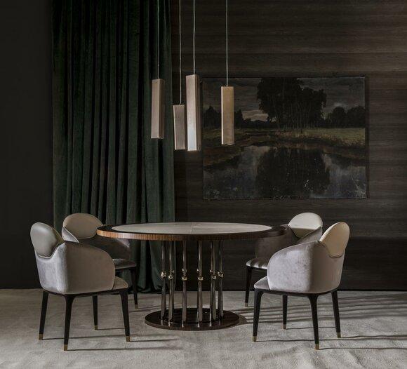 Esstisch 4 x Stühle Esszimmer Set Essgruppe Gruppe Stühle Tisch Tische 5tlg.