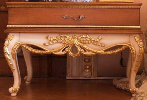 Nachttische Schlafzimmer Beistelltisch Echtholz Konsolen Italienische