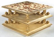 Couchtisch Tisch Beistelltisch Wohnzimmertisch Holz Royal Beistell Barock Neu