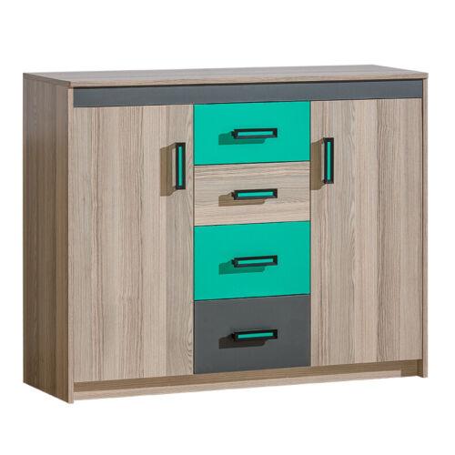 Kommode Highboard Vitrine Kommoden Kommodenschrank Designer Sideboard NEU