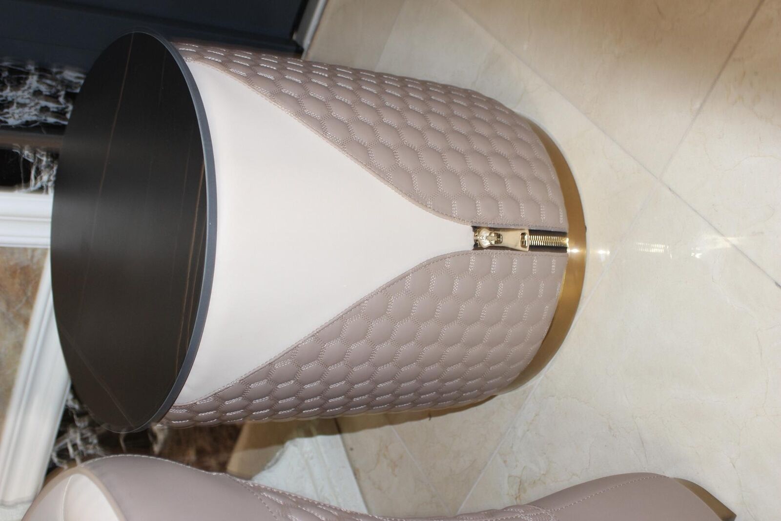 Beistelltisch Couchtisch Kaffetisch Rund Wohnzimmertisch Braun Sofort