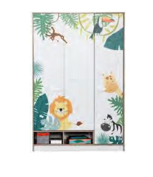 Kleiderschränk Schrank Design Mädchen Kinderzimmer Schränke Kleiderschrank Holz