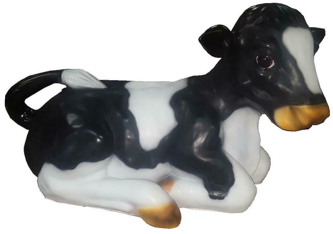 Moderne Dekoration Kuh Figur Statue Skulptur Figuren Figuren echte handarbeit