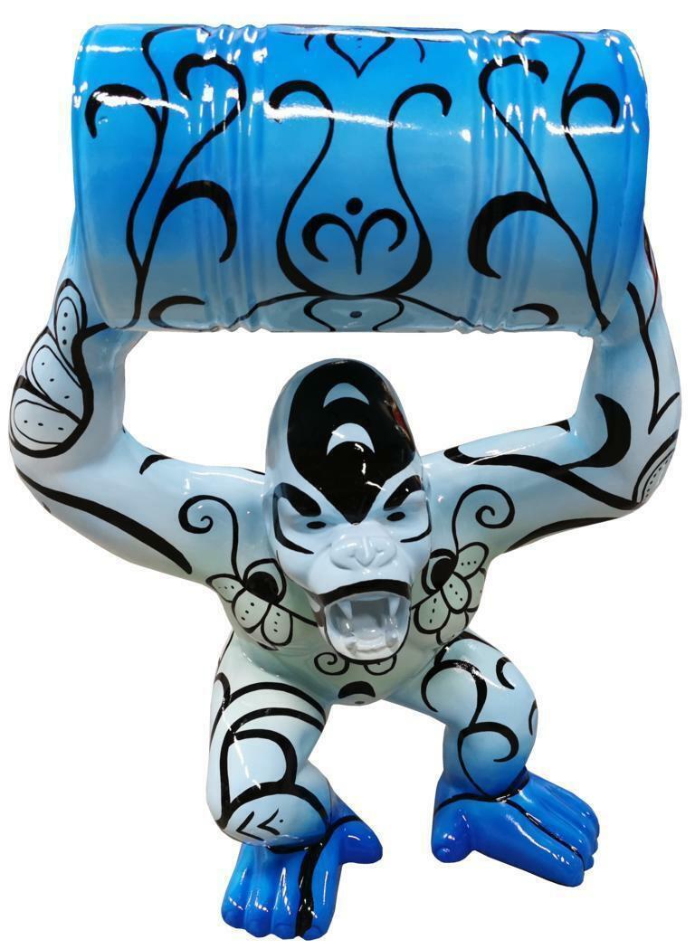 Figuren Statuen Dekoration Deko Gorilla Garten Neu Designer Figur Statue Moderne
