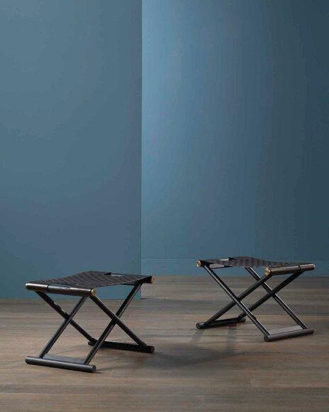 Klapphocker Hocker zum Einklappen Bank Reisehocker Sitz Hocker design