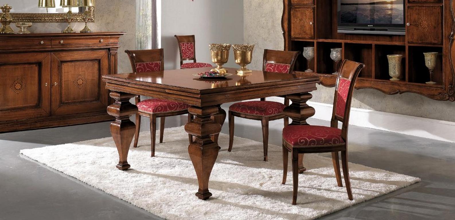 Esstisch Design Möbel Einrichtung Tische Massivholz Tisch Italienische