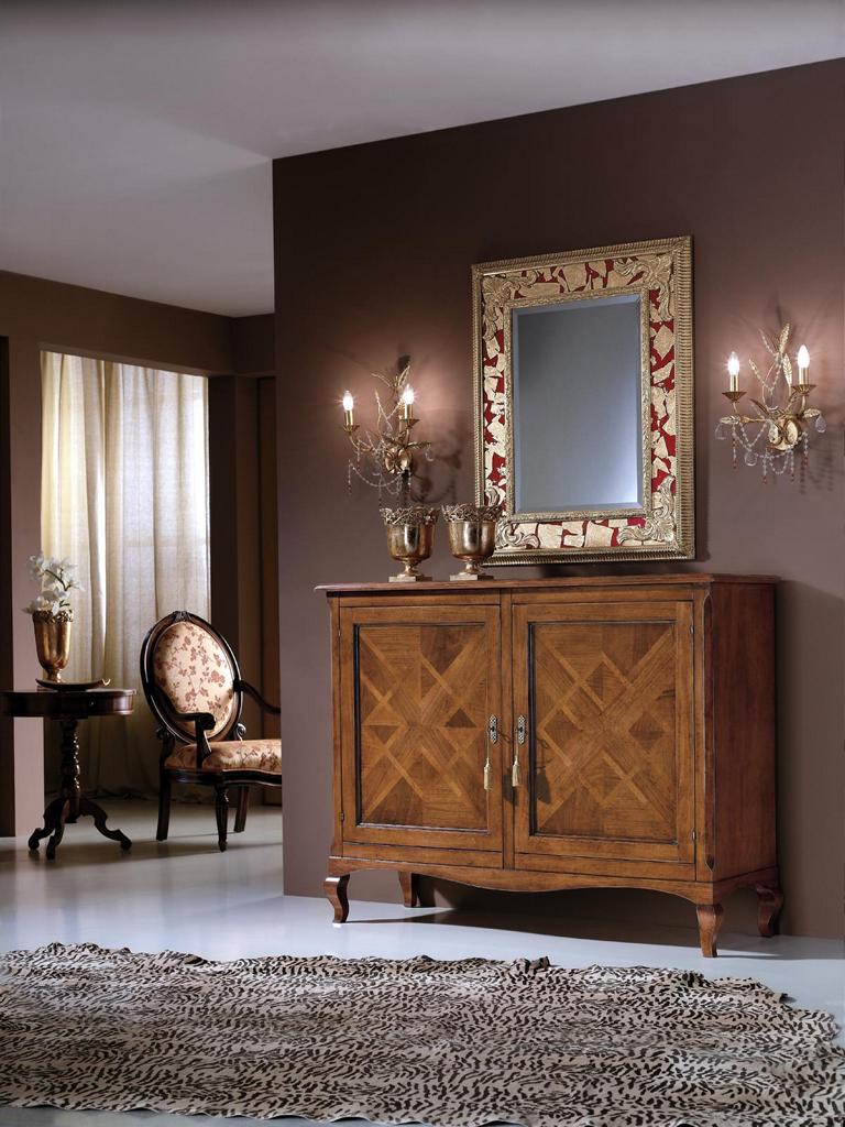Kommode Schubladen Holz Sideboard Schrank Schränke Massiv Wohnzimmer