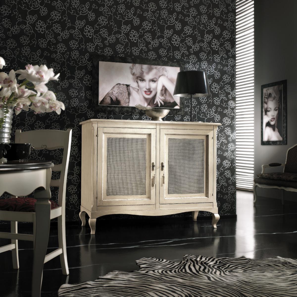 Kommode Schubladen Holz Sideboard Schrank Schränke Massiv Kommode