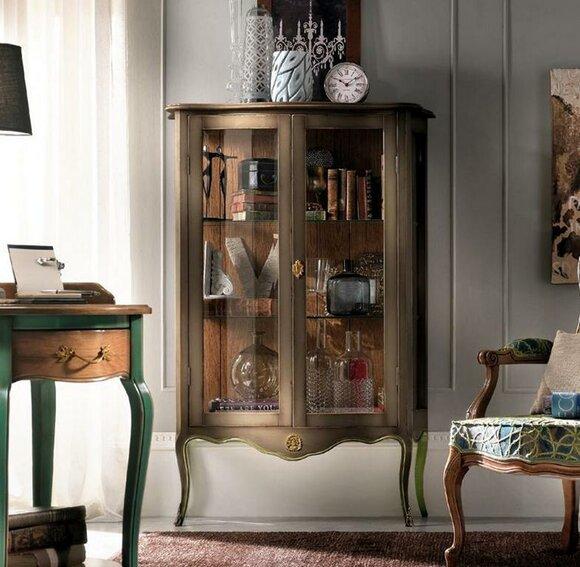 Glasschrank Wohnzimmer Vitrine Sideboard Vitrinen Esszimmer Sideboard Möbel