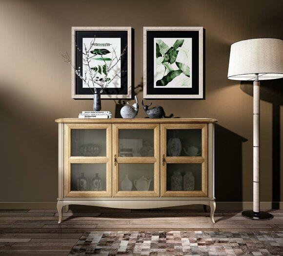 Kommode Sideboard Regal Schrank Massiv Regale Holz Möbel aus Italien Schränke