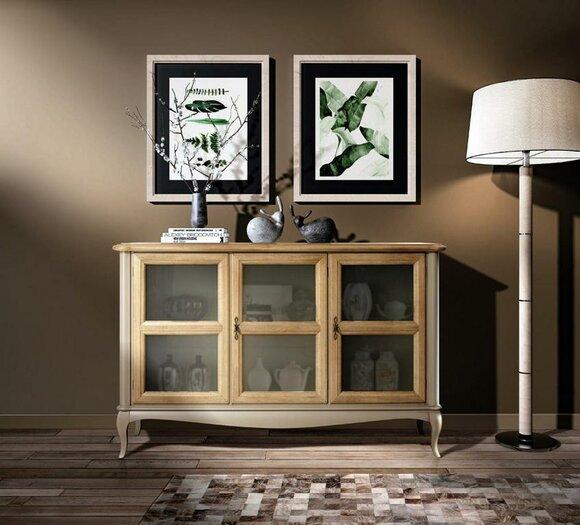 Kommode Wohnzimmer Kommoden Schubladen Holz Sideboard Schrank Schränke