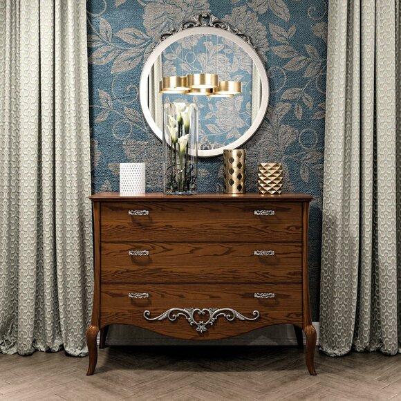 Kommode Schrank Sideboard Italienische Möbel Echtes Holz Kommoden