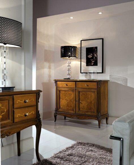 Kommode Anrichte Sideboard Braun Sideboards Holz Schrank Möbel Kommoden