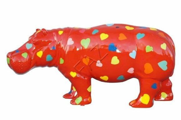 Design Nilpferd Figur Statue Skulptur Figuren Skulpturen Dekoration Deko Neu !!