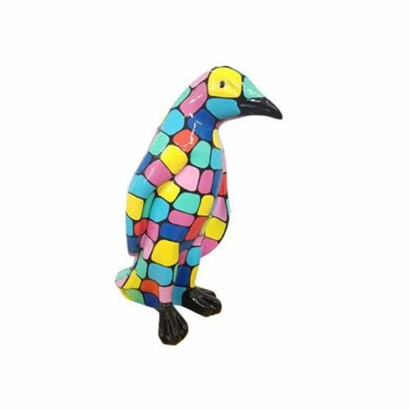 Moderne Figur Pinguin Kunststoff Skulptur Dekoration 90cm Deko Figuren Statuen