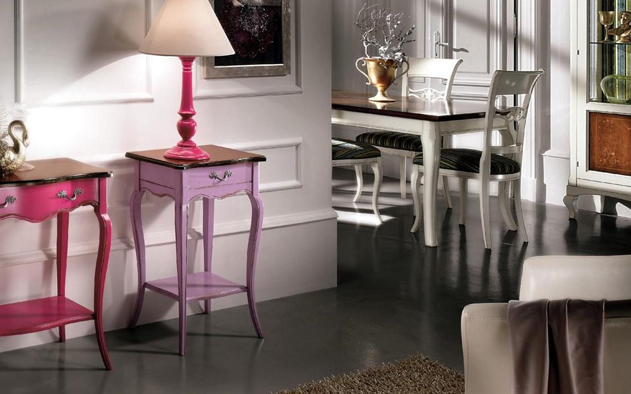 Klassischer Tisch Konsole Beistell Schlaf Zimmer Holz Tische Konsolen