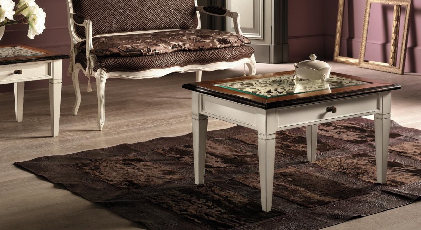 Couchtische Tisch Luxus Holz Tische Konsolen Italienische Möbel Vaccari