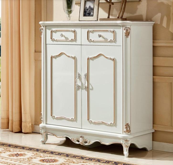 Kommode Schubladen Holz Sideboard Schränke Weiß Kommoden Wohnzimm