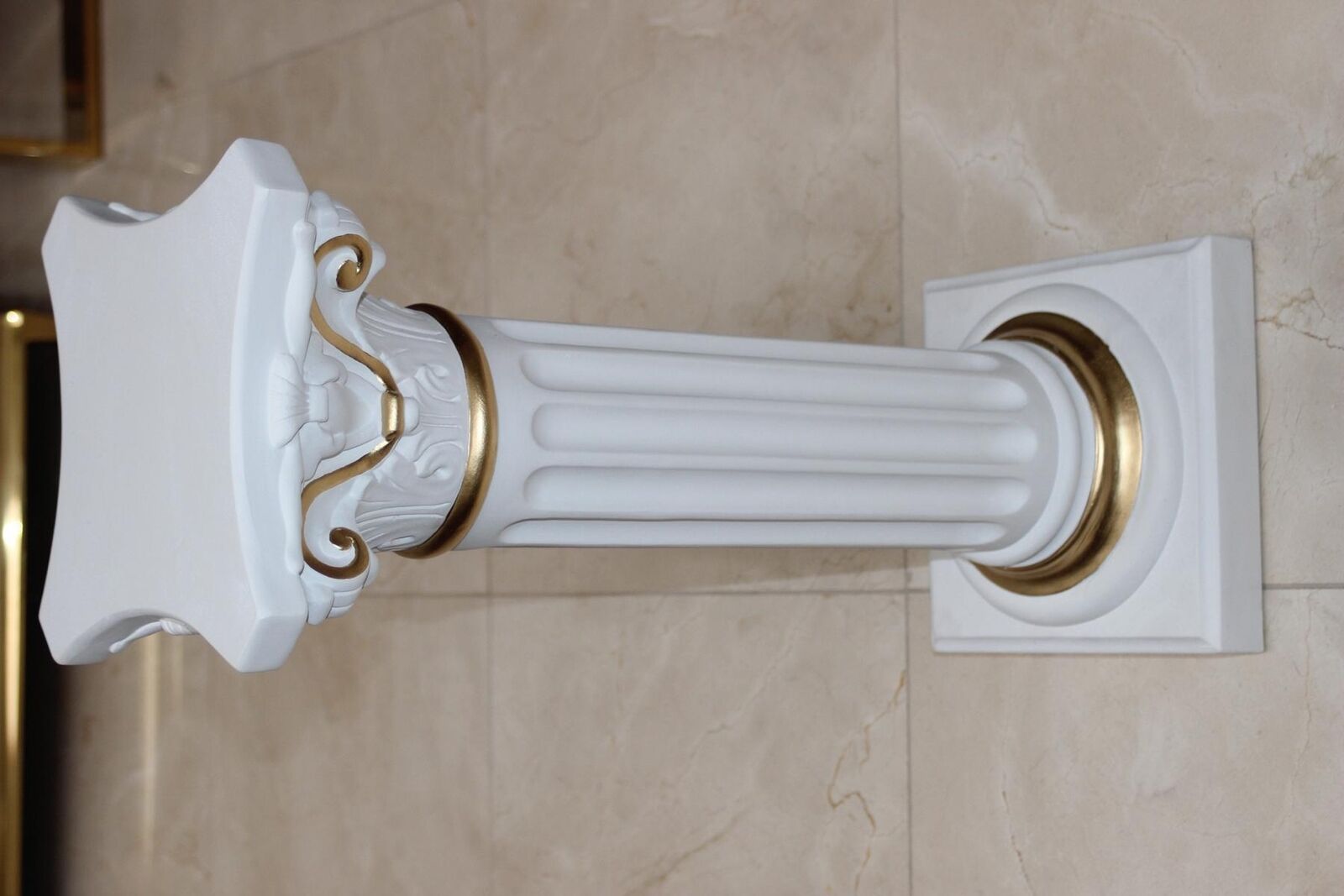 Säule Römische Säulen Marmor Skulptur Figur Deko Dekoration Sofort