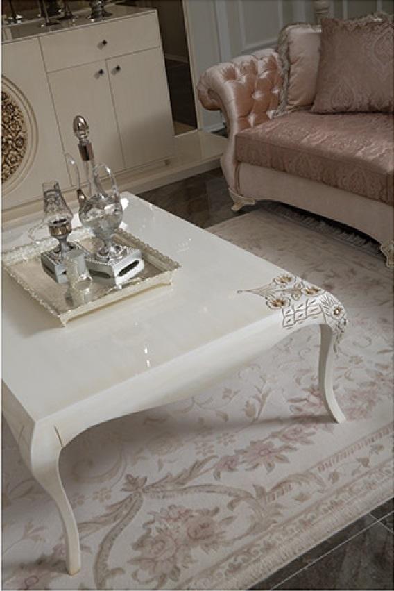 Couchtisch Wohnzimmer Kaffeetisch Design Möbel Luxus Holz Klassisch Neu