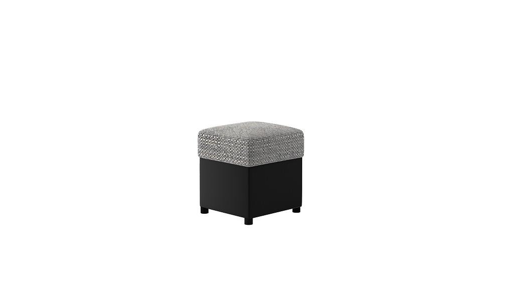 Hocker R1 Designer Luxus Hocker Polster Sitz Textil Relax Beistell Sofa Sitzbank