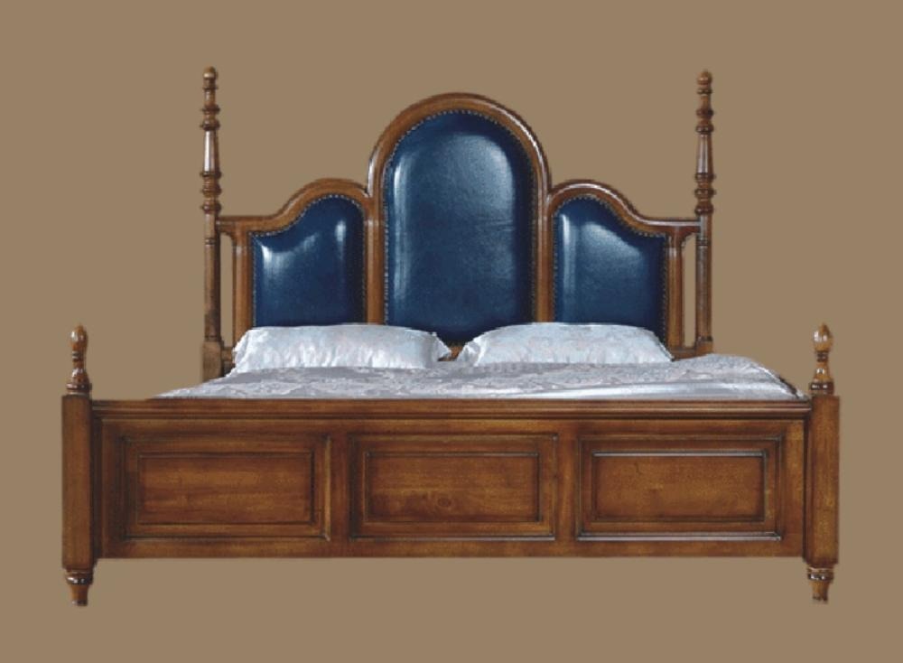 Doppelbett Holz Polster Luxus Schlafzimmer Betten Doppel Bettrahmen