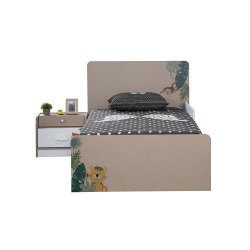 Bett Nachttisch Schlafzimmer Jugendzimmer Kinderzimmer Möbel 2tlg. Neu