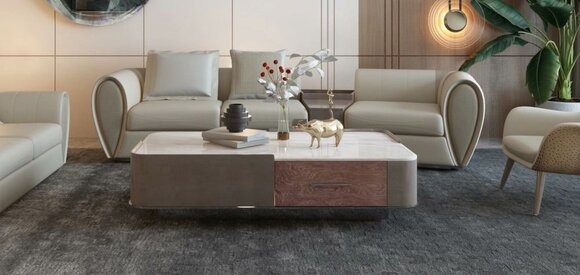 Wohnzimmer Couchtisch Beistelltisch Design Couchtische Sofa Tische Luxus
