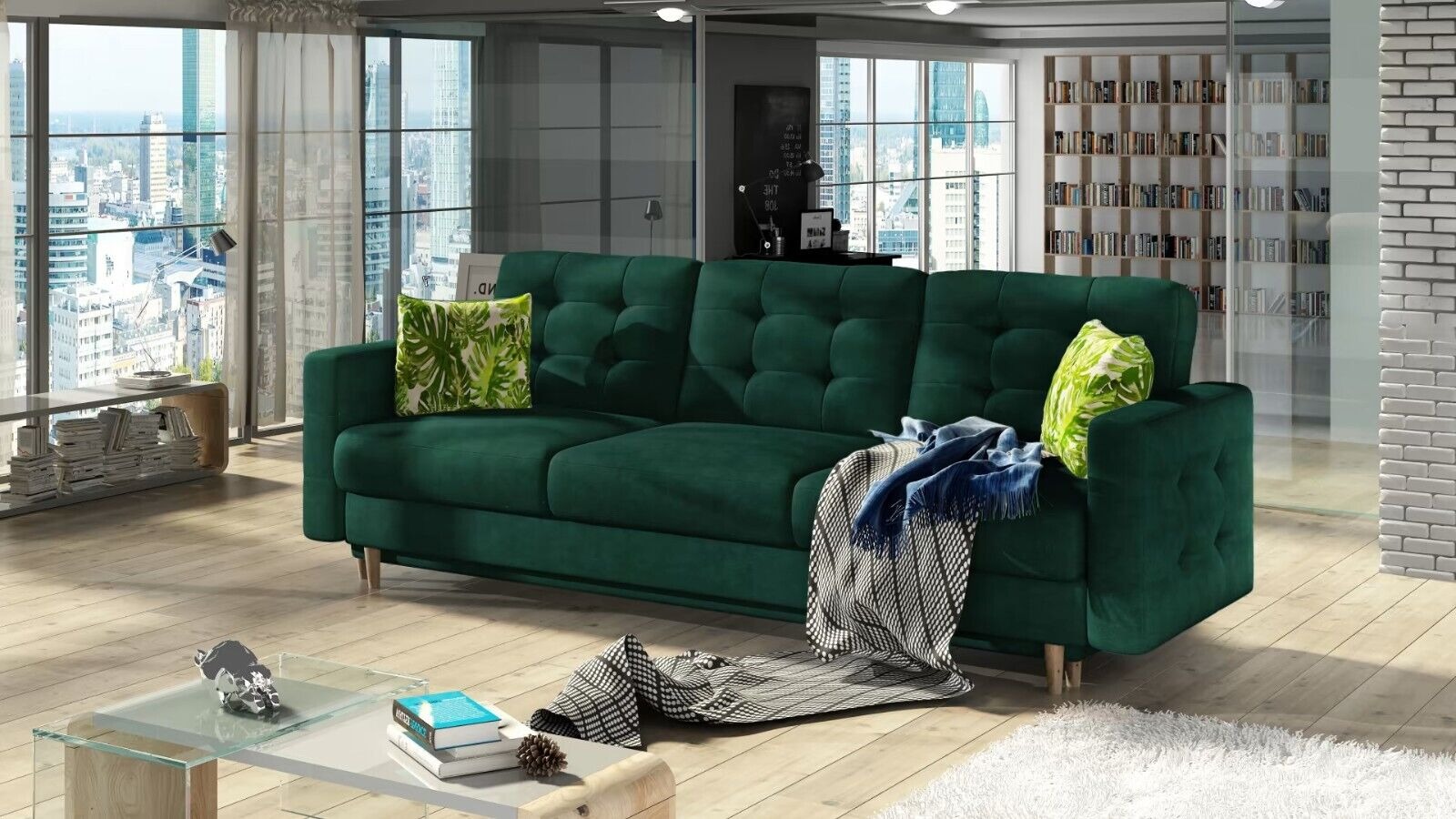 Dreisitzer Sofa Wohnzimmer Couch Polster 3 Sitzer 100% Textil Couch Sofort