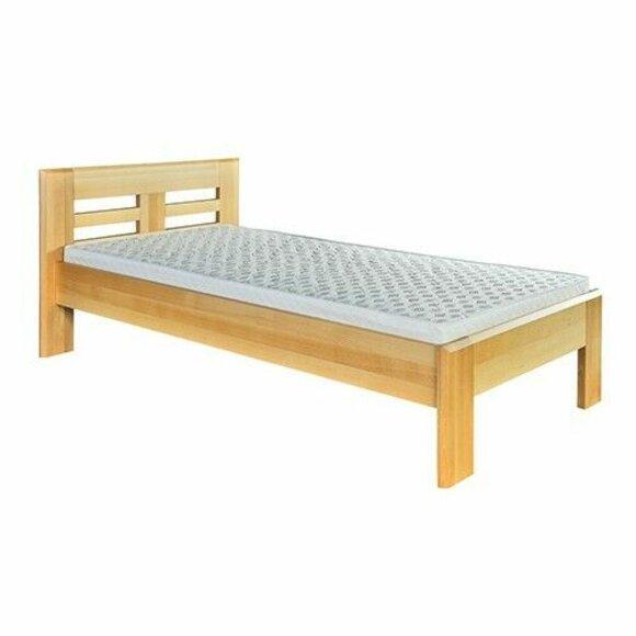 Holzbett Echtes Holz Bett Betten Schlafzimmer Hotel 100x200 Stil Massive Möbel