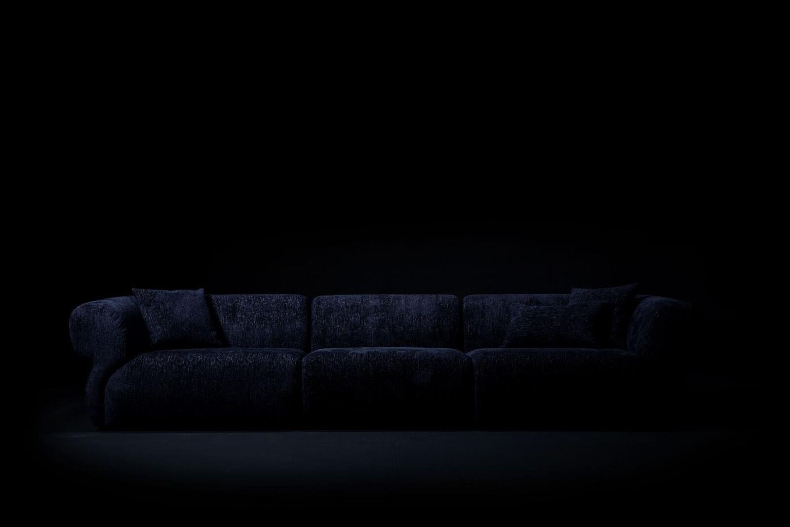 big Sofa Couch 5 Sitzer Italienische xxl Couchen Sofas Möbel Textil