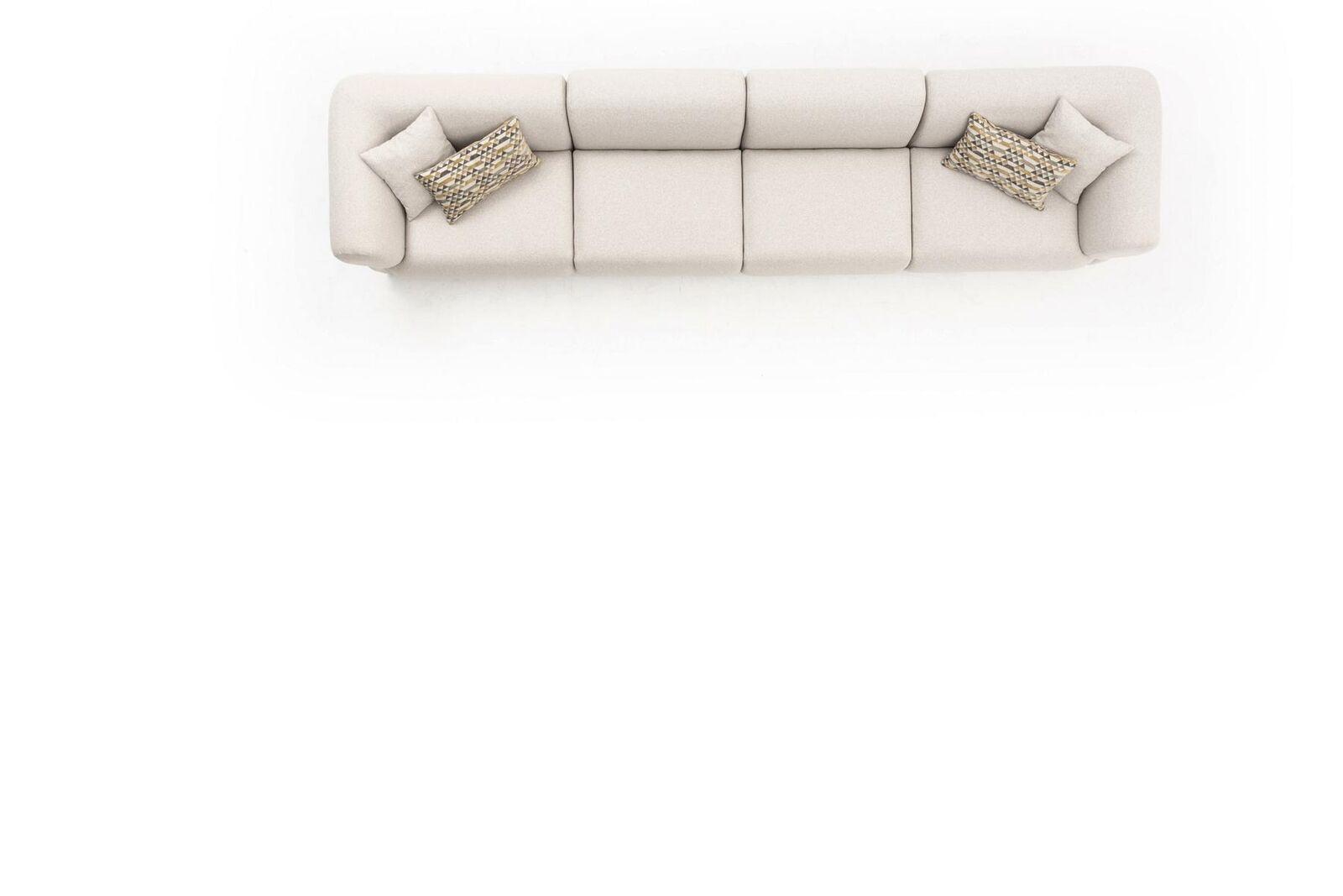 big Sofa Couch 6 Sitzer Italienische xxl Couchen Sofas Möbel Textil