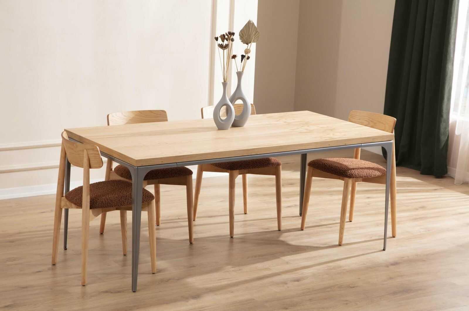 Esstisch 4x Stühle Stuhl Esszimmer Set Essgruppe Tisch Tische Garnitur