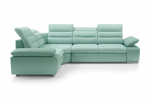 Ecksofa Wohnlandschaft Couch Polster Eckgarnitur Sofa Leder Eck Garnituren