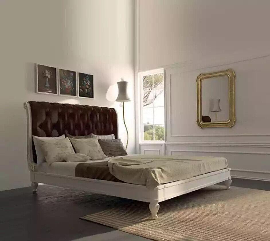 Design Bett Luxus Betten Schlafzimmer Möbel Einrichtung Doppelbett Neu
