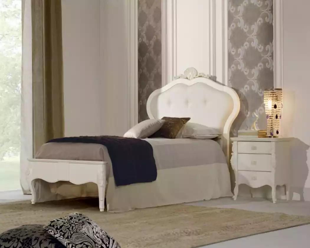 Bett Nachttisch 2tlg. Schlafzimmer Set Betten Luxus Klassische Möbel Neu