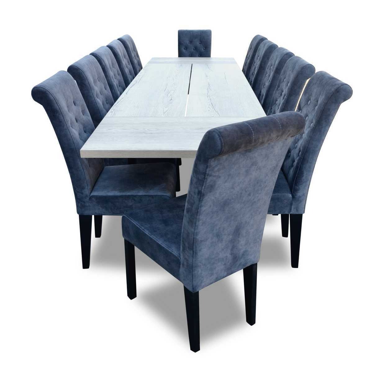 Esstisch 12x Stühle Esszimmer Set Essgruppe Moderne Stühle Tisch 13tlg.