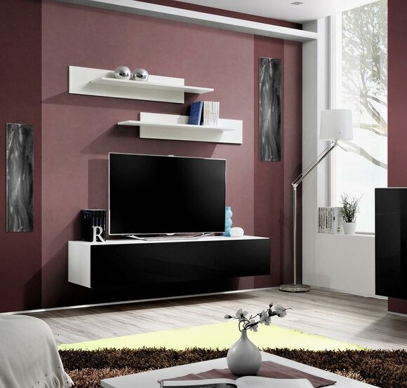 Wohnzimmermöbel Wandregale Luxus TV Ständer Lowboard Möbel Design