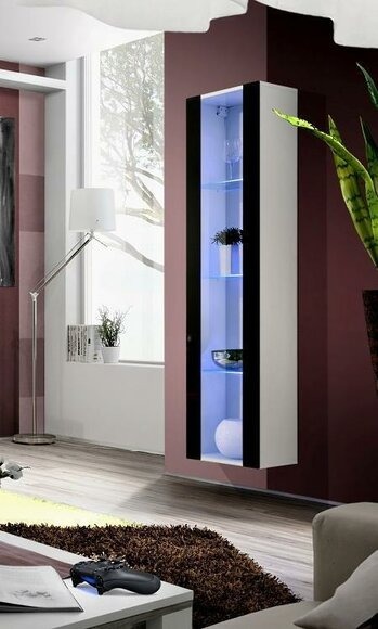 Hänge Vitrine Luxus Einrichtung Wohnzimmer Möbel Design Modern Stil Neu