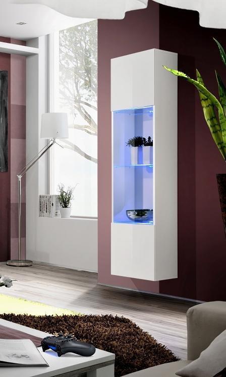 Weiß Vitrine Luxus Wohnzimmer Hänge Vitrine Neu Möbel Holz Design
