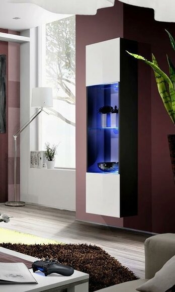 Holz Moderne Möbel Hänge Vitrine Design Modern Einrichtung Wohnzimmer Neu