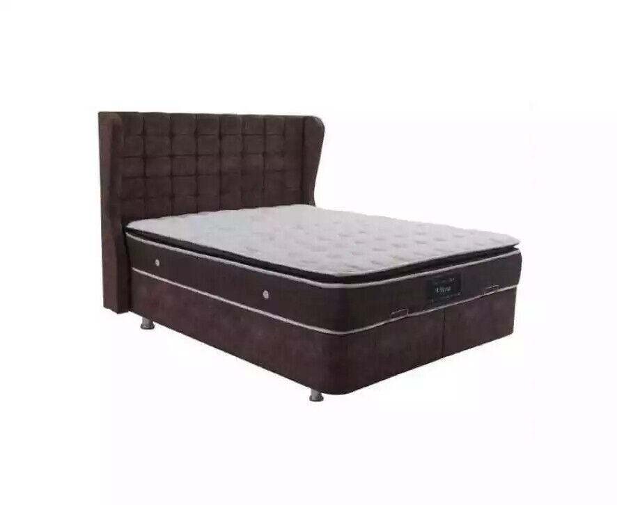 Luxus Schlafzimmer Bett Doppel Betten Design Möbel Bettrahmen Hotel