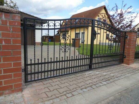 Pforten Garten Haus Klassischer Zaun Tür Pforte 433 Eisen Garten Tore nach Maß