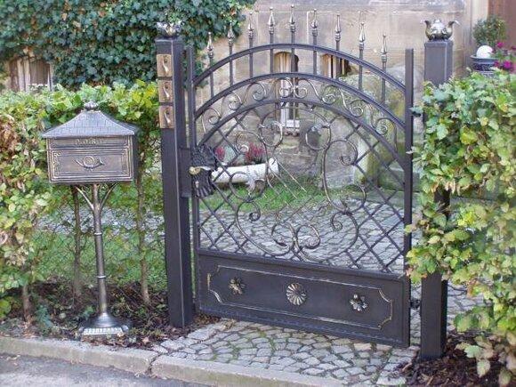 Pforte Garten Haus Klassischer Zaun Tuer Pforte Modell 258