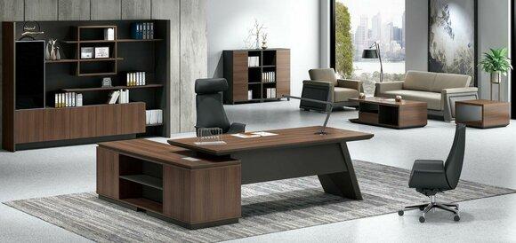 Möbel & Wohnen Schreibtische & Computermöbel Tisch + Regal Schrank 2tlg Set neu