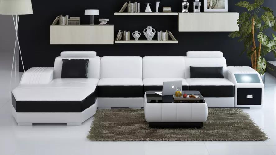 Wohnzimmer Ledersofa Couch Garnituren Sofa Ledersofas Wohnlandschaft Ledercouch