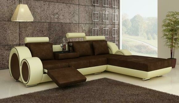 TEXTILSOFA mit USB,ECKCOUCH ECKSOFA STOFFSOFA WOHNLANDSCHAFT COUCHGARNITUR NEU