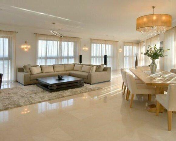 60x60 6m² Luxus Marmor Boden Naturstein Boden Belag Wand Fliesen Crema Fliese