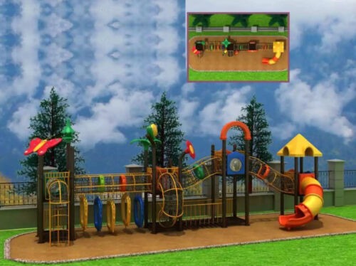 Sportplatz im Freien Klettergeräte für Kinder Unterhaltung Sportkomplex
